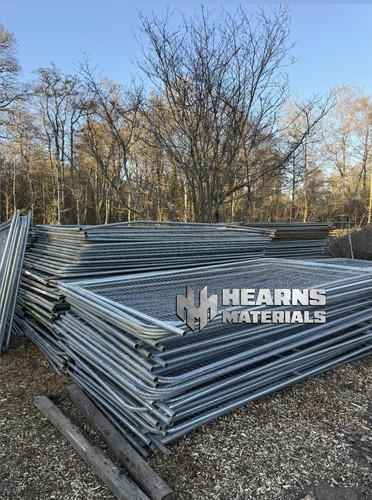 Temporary heras site fencing - fencing,
