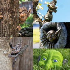 Novelty Resin Garden Tree