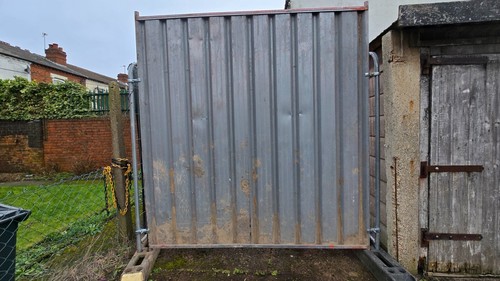 Steel hoarding panel - steel,